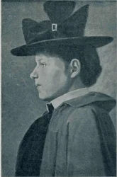 Dame mit Hut